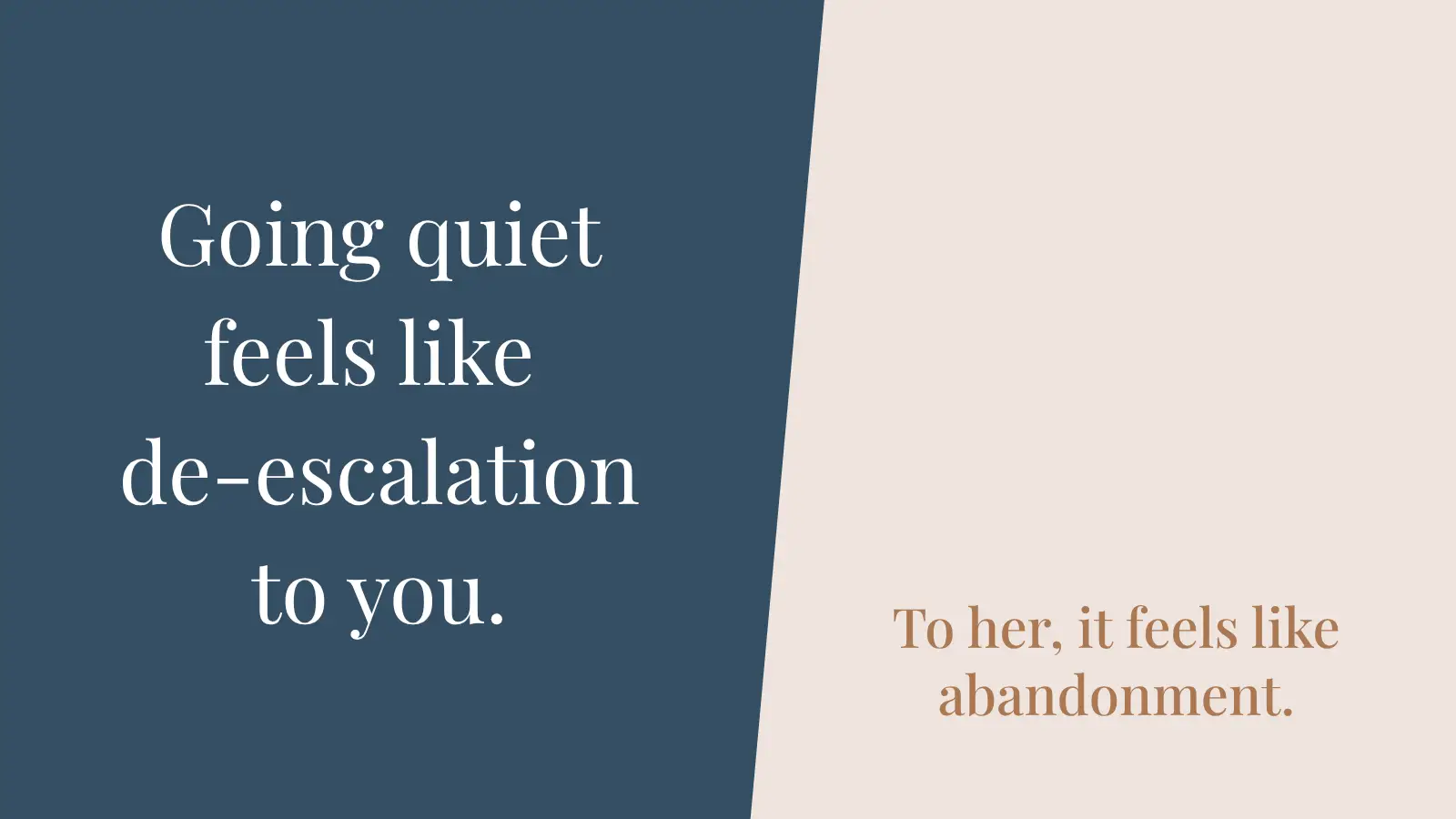 Man pausing before responding to his wife, practicing how to stop shutting down in arguments instead of going quiet