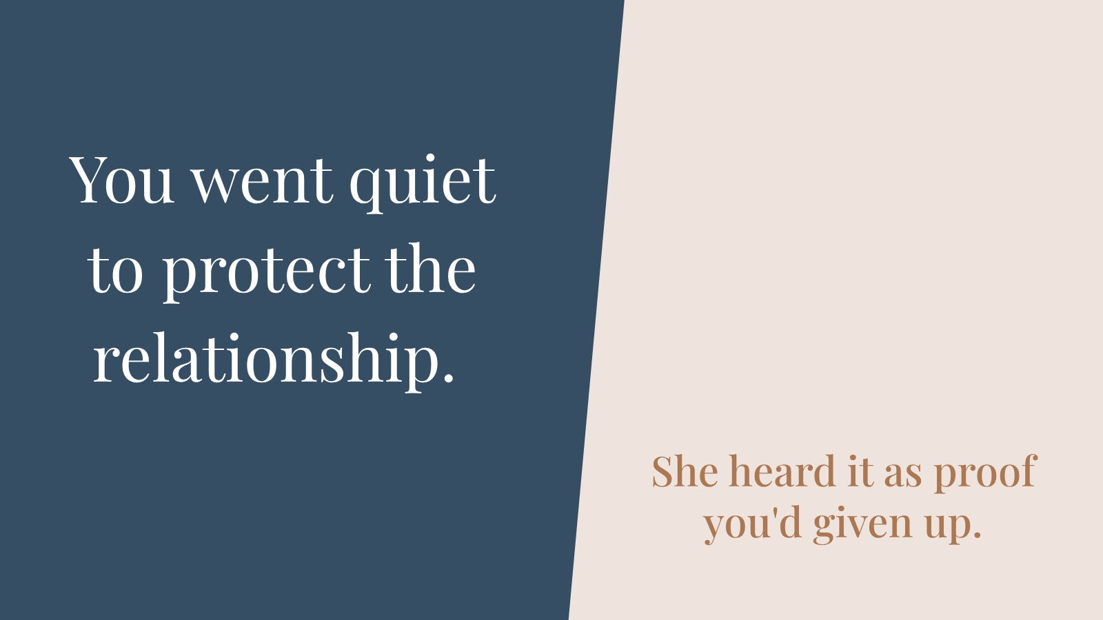 Man pausing to take a breath during a tense conversation with his wife, working to stop shutting down in arguments